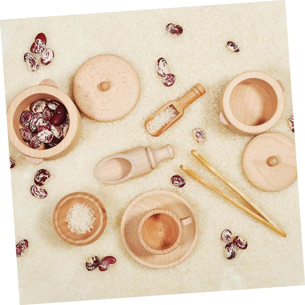 Abaodam 1 Set Fabulous Hands on Tableware for Unique Kitchen with Food and Cooking Fryer Accessories Engaging Fidget Play Set for Creative Role Playing 10 71fVOcXyBAL. AC SL1282