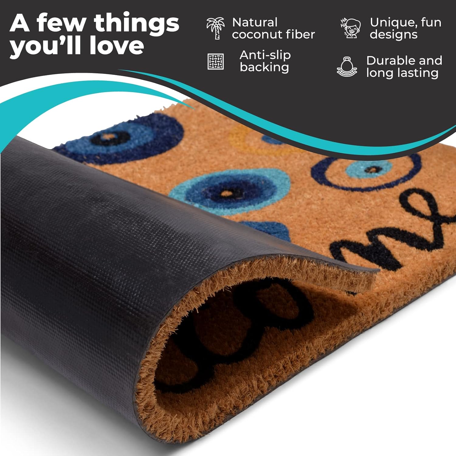 WALBROOK Door Mats (Evil Eye)