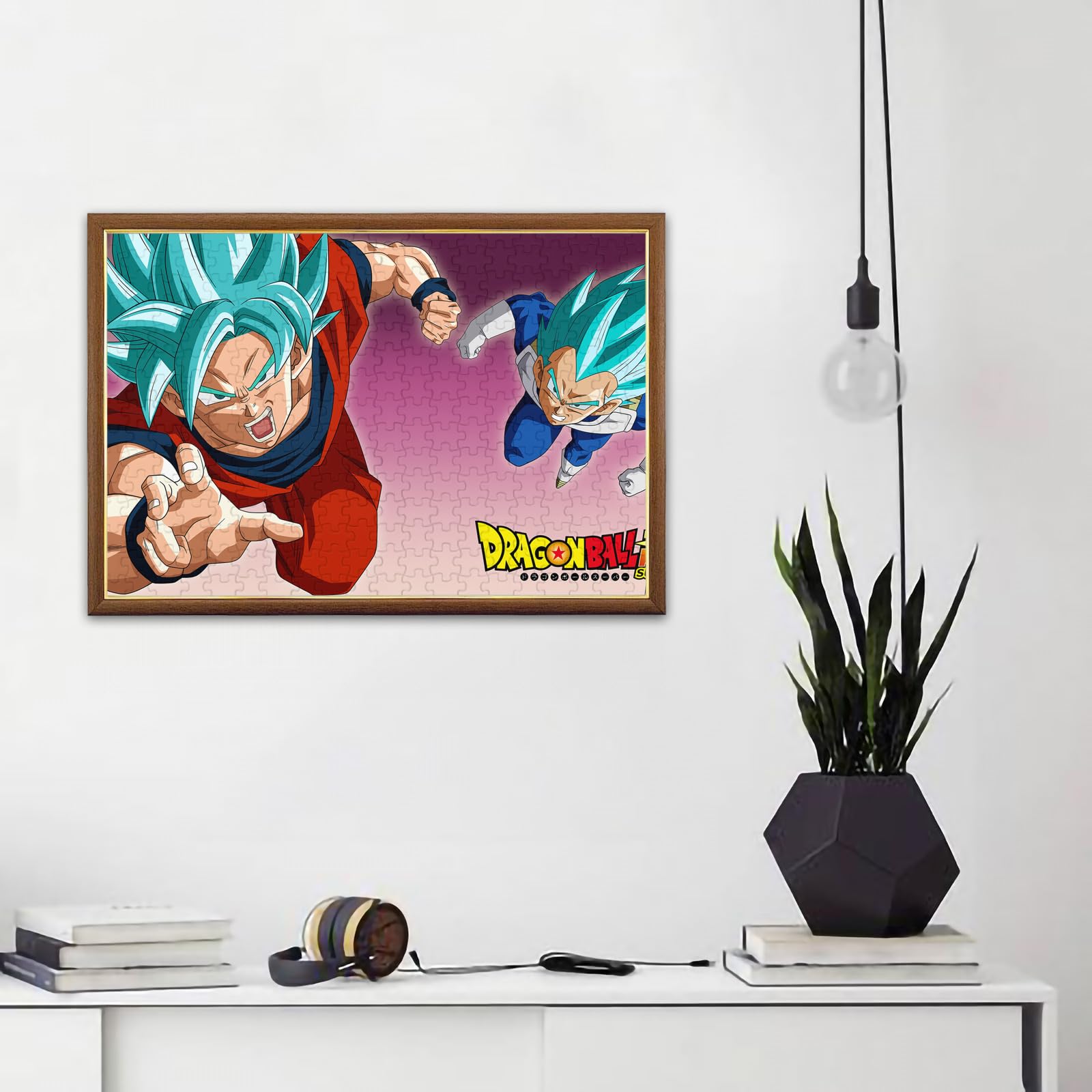 【完成品】アニメパズル５枚セット75cm✖️50cm 額付 Amazon.co.jp: ドラゴンボール パズル 300ピース アニメ