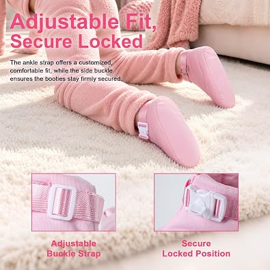 Littleforbig Cotton Forced Regression Crawling Trainer Locking Booties