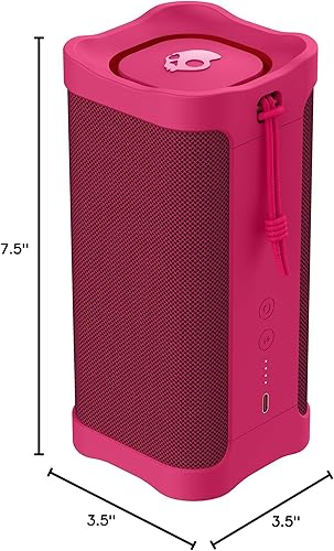 Miniatura 9 de Skullcandy Terrain XL Altavoz Bluetooth inalámbrico - IPX7 impermeable altavoz portátil, batería de 18 horas, muñequera de nailon, verdadero estéreo