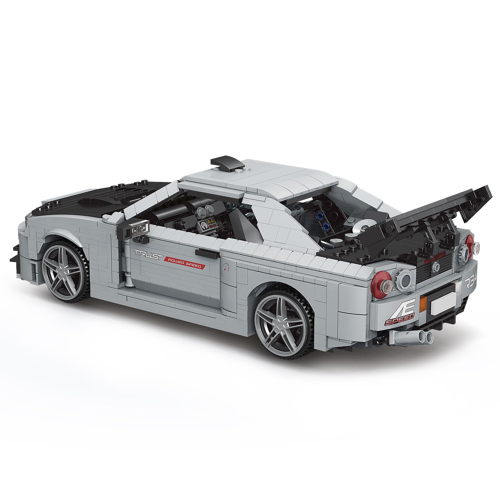 Amazon.co.jp: Mould King 10113技術スカイラインGTRスポーツカー金型 