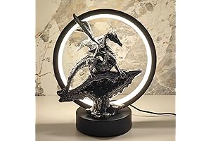 Hmusnowol Dragon Lamp: Collectible Decor with LED Illumination