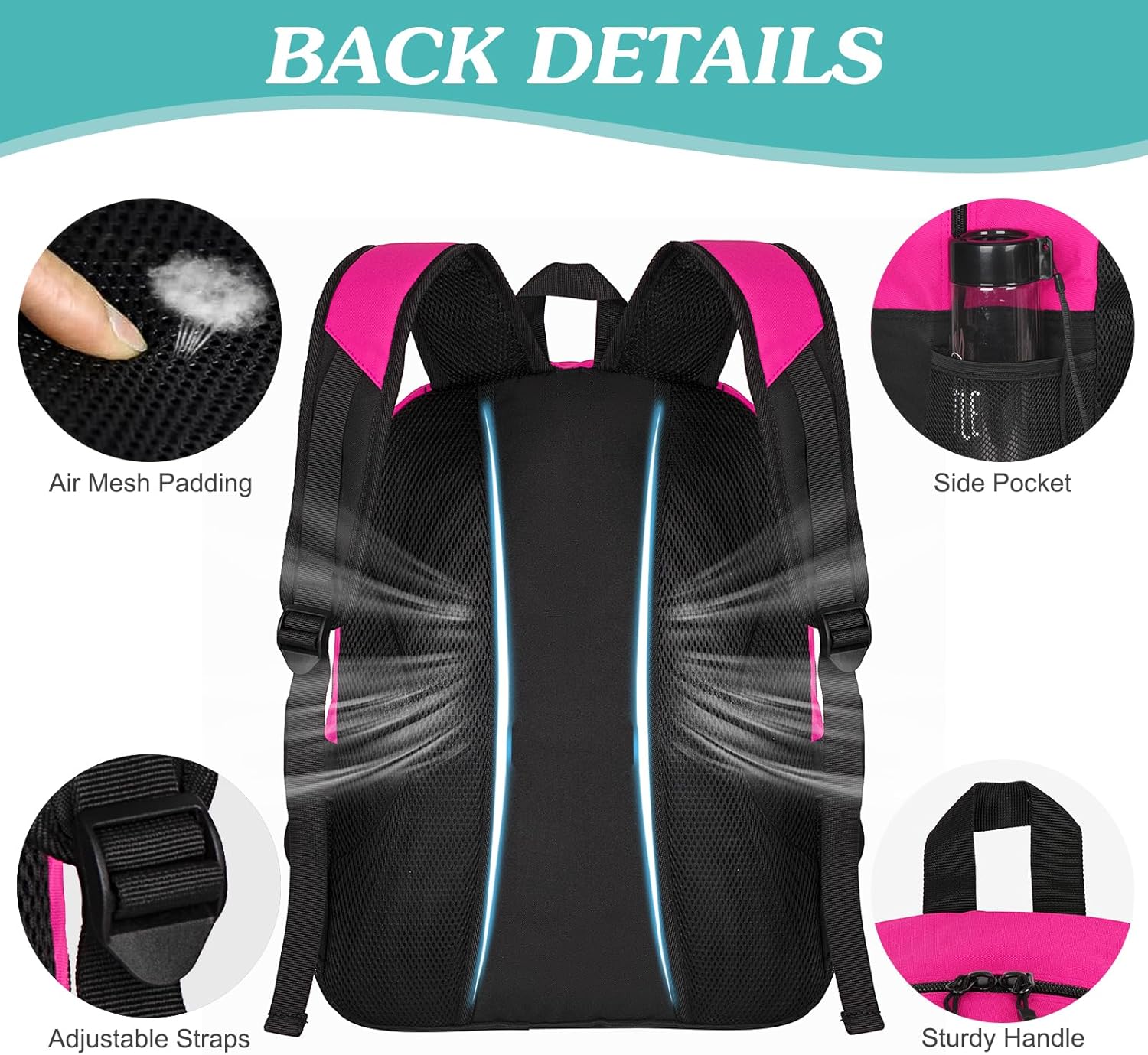 WOLT Soccer Backpack Soccer Bag with Ball Holder & Shoes Compartment, Sport Equipment Bags For Football, Basketball, Volleyball, Gym - Image 5