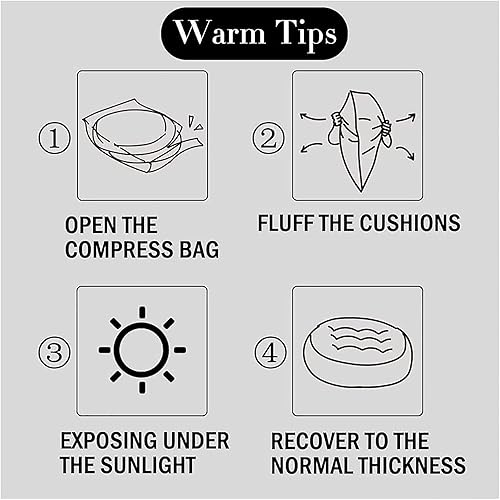 Miniatura 6 de Cojines para sillas de comedor, paquete de 2 unidades de núcleo de maíz, tatami de pana, cojines para sillas de cocina, cojines de asiento para