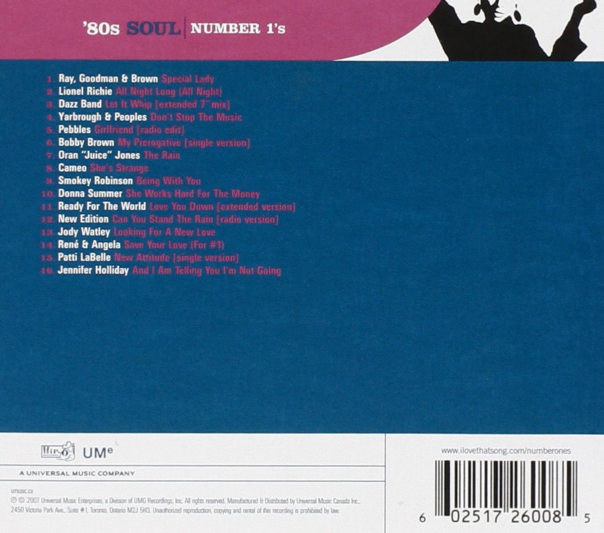 80s Soul Number 1's (Ecopa
