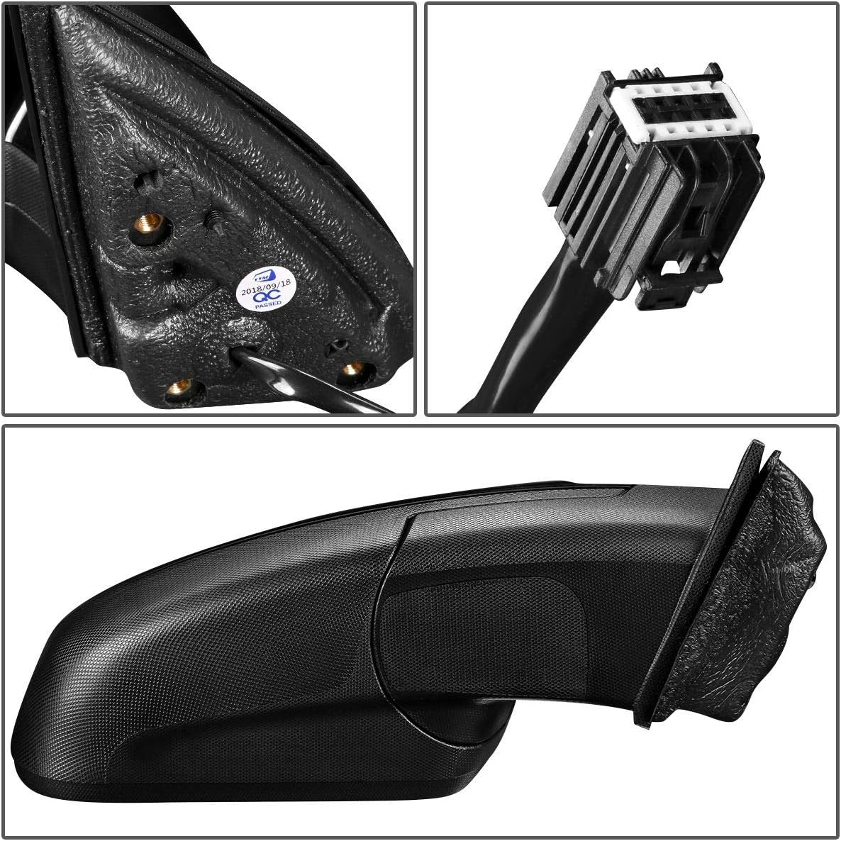 Auto Dynasty GM1321387 OE Style Powered+Heated Passenger Right Side View Door Mirror Compatible with Chevy Equinox GMC Terrain 10-15