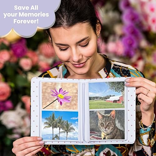 Miniatura 3 de FujiFilm - Paquete de accesorios, incluye álbum de fotos, funda para cámara, correa para cámara, paquete de 60 películas de exposición y paño de