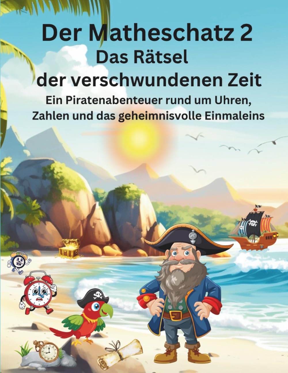 Der Matheschatz 2: Ein Piratenabenteuer rund um Uhren, Zahlen und das geheimnisvolle Einmaleins