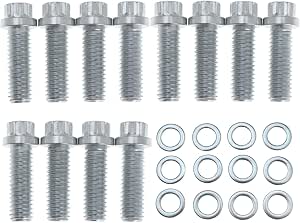 Intake Manifold Bolt Kit for Chevy and Chrysler V8 - Set of 3/8" and 1-1/8"