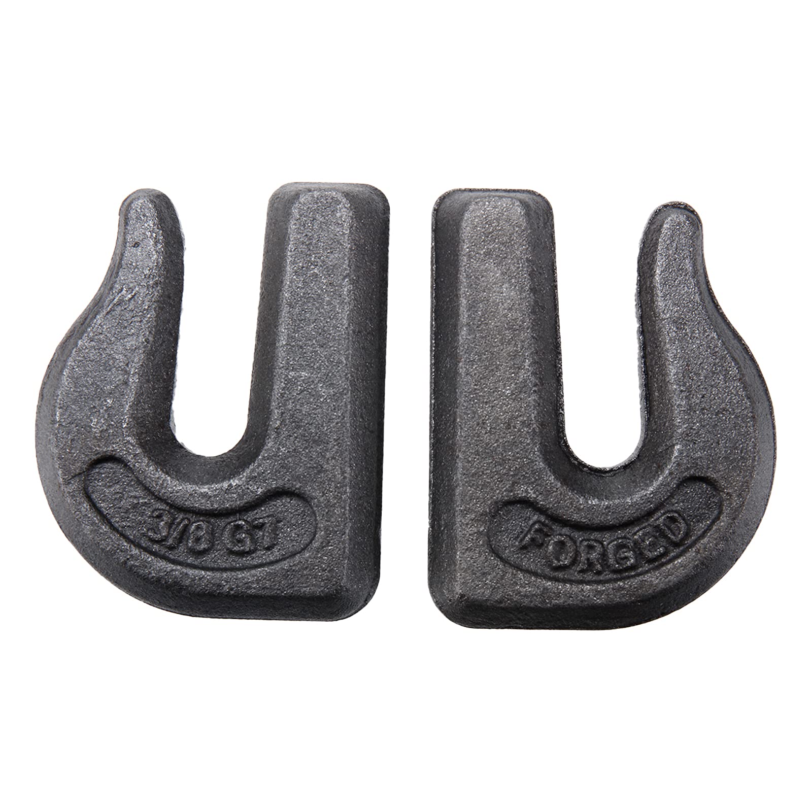 Weld-on Grab Hooks 8 , 3/8" Size, 6,600 Lb WLL - For Buckets, Trailers, Rigging (BMP 0900104) Heavy Duty Weld On Hooks Pack - Foto 6
