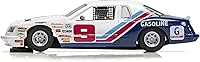 Vista 2 de Scalextric Ford Thunderbird Stock Car 1:32 Slot Race Car C4035, White, Red & Blue