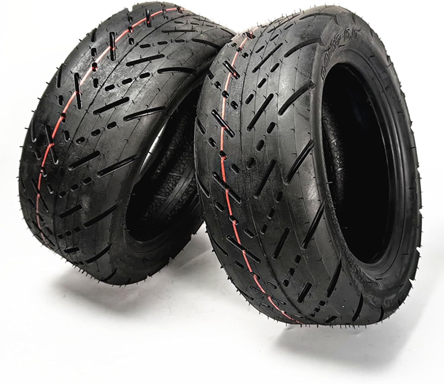 Electric Scooter Tires, 11" 90/65-6.5 Anti-Skid wear-Resistant Thickened Vacuum Tires, for Mini Motorcycle/Electric Vehicle tire Replacement Accessories