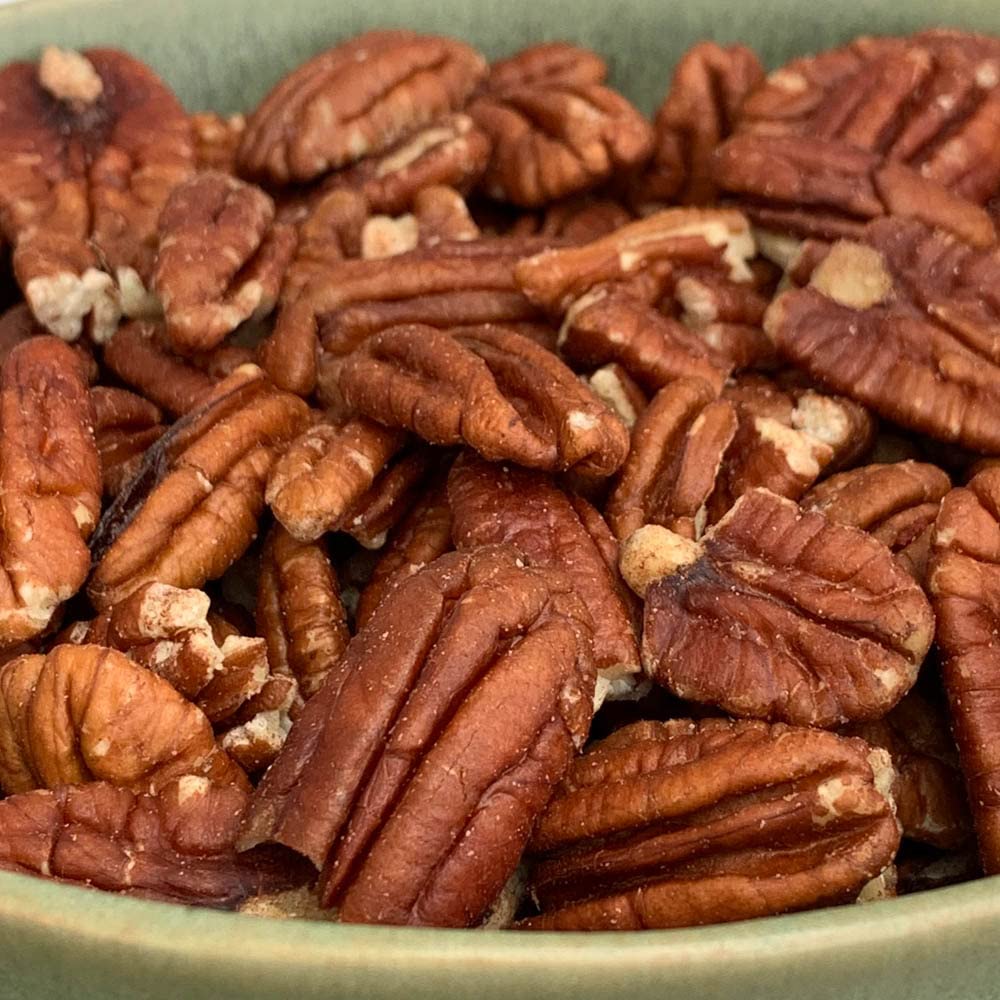 NULTHY 1kg - Nueces Pecanas, Frutos Secos Naturales, Mitades de Nuez, Snack Energético