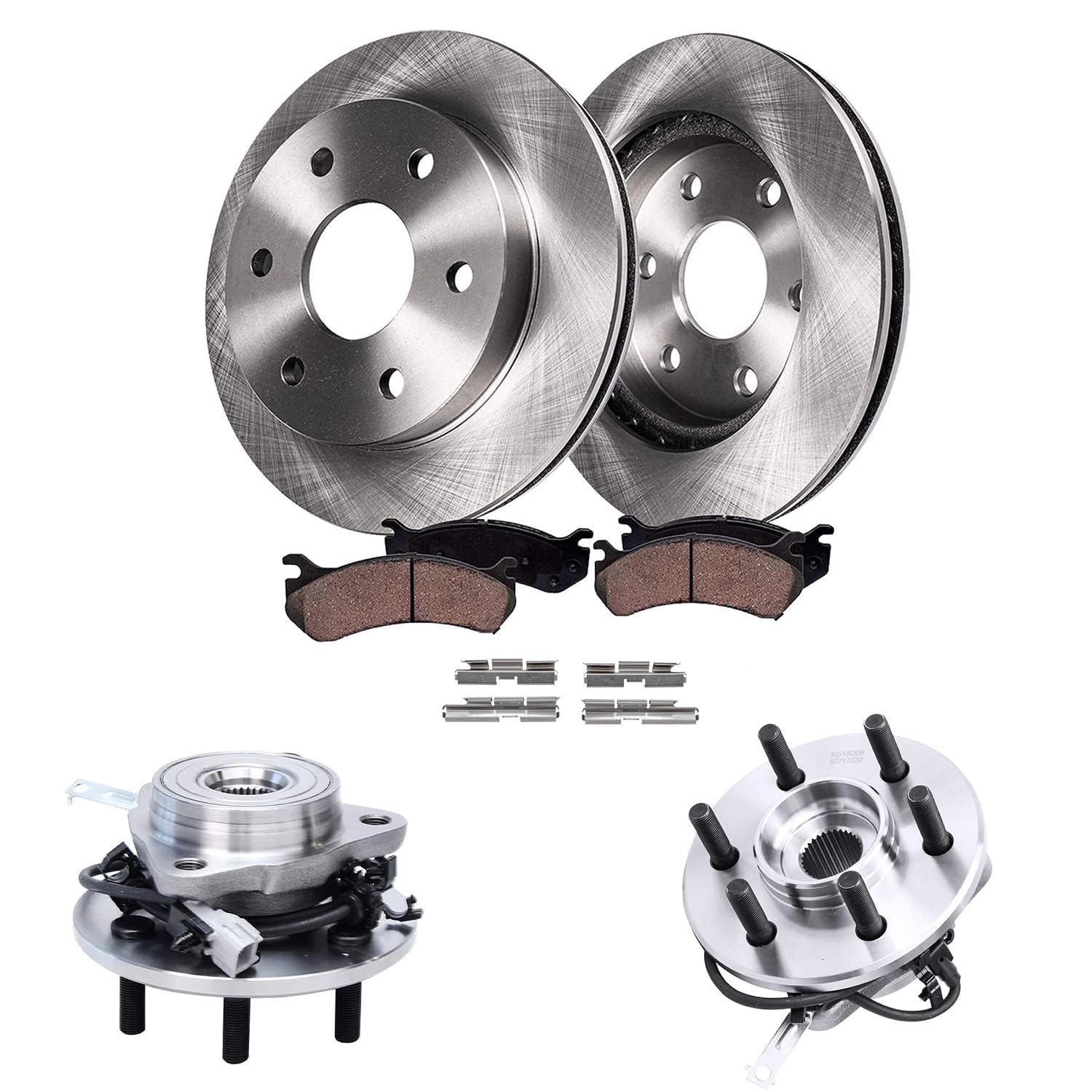 Detroit Axle Replacement for 2003 Dodge Durango [4WD] Front Disc Rotors