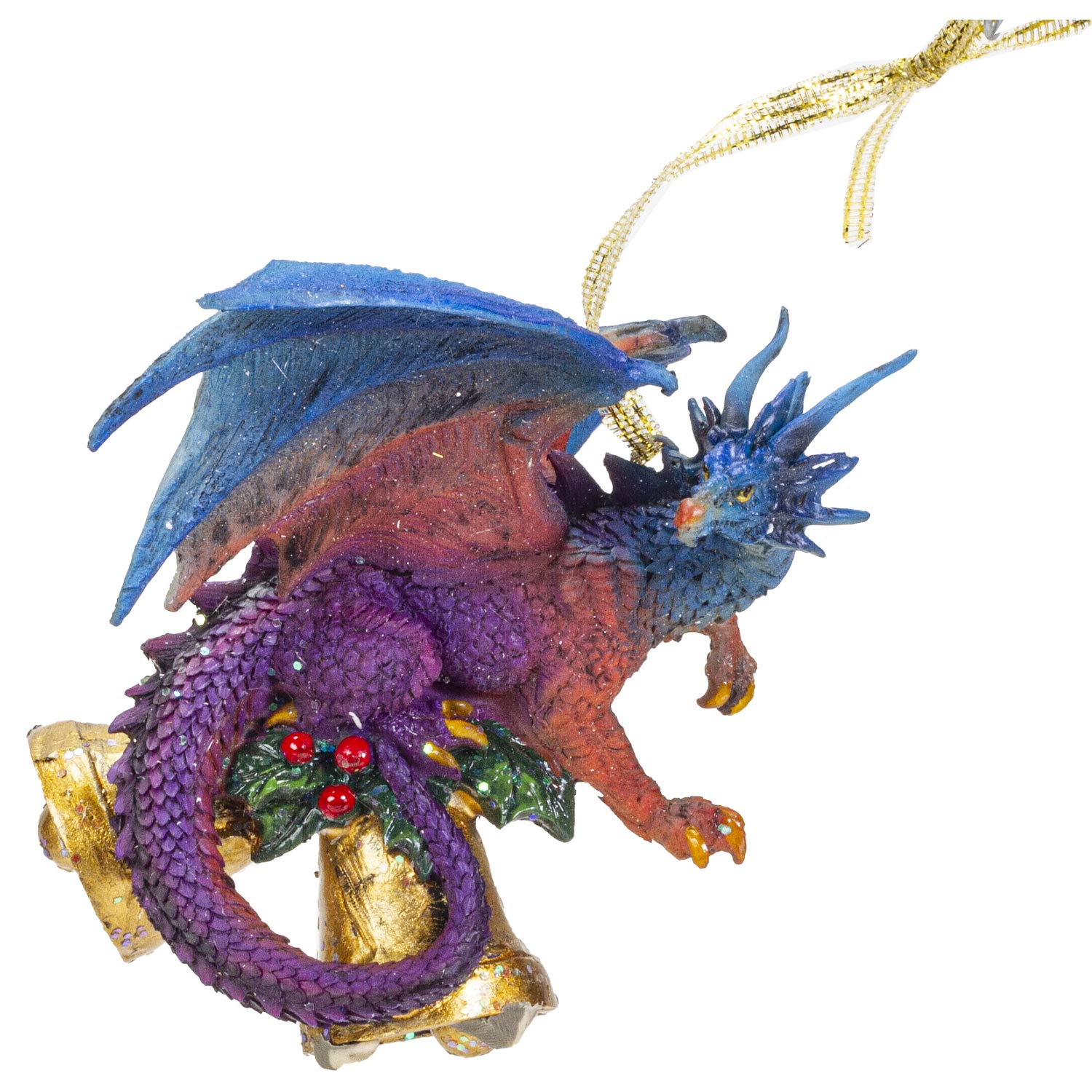 Ornement dragon de Noël pour rompre avec les boules classiques