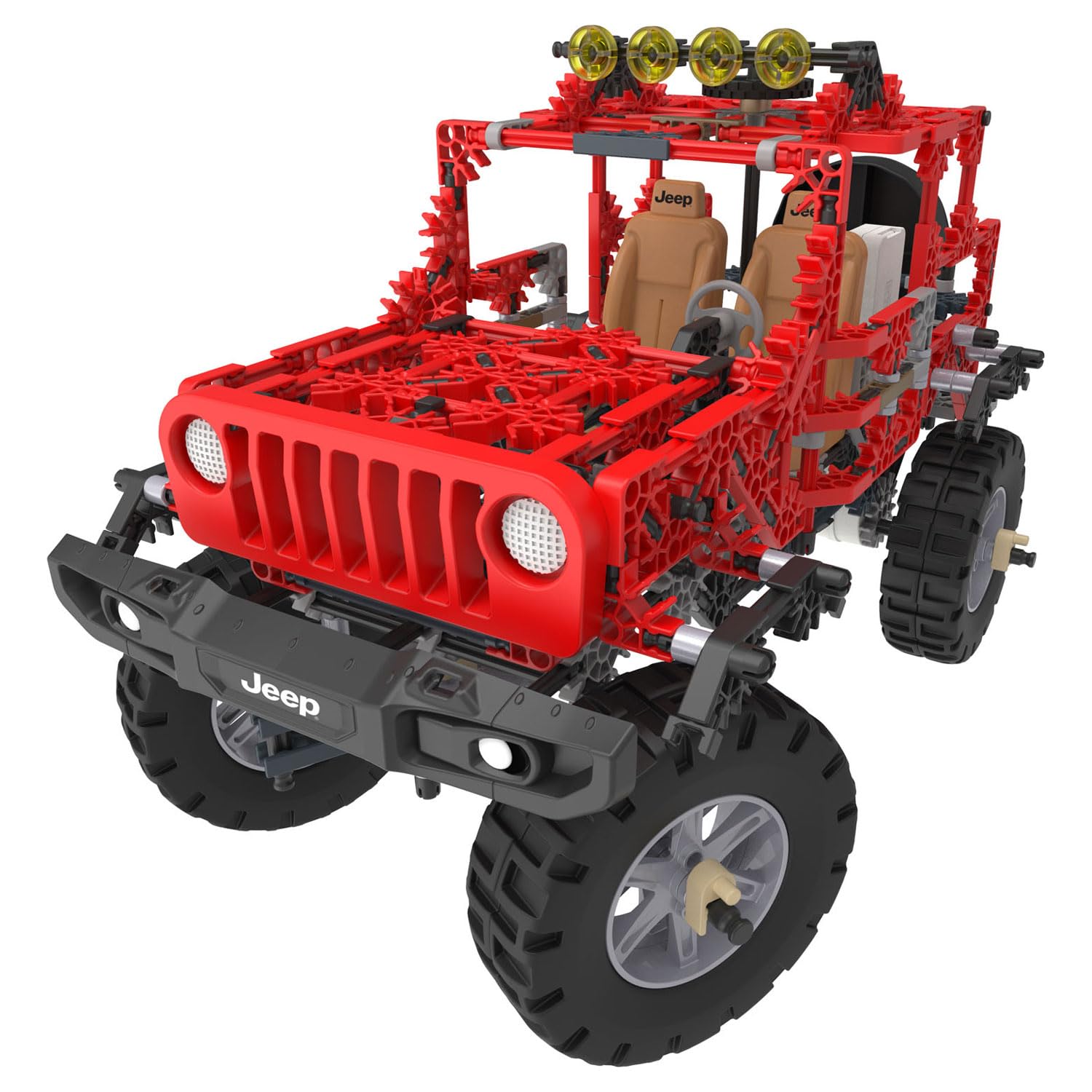 K'Nex 15222 Trail Rider Bausatz Bauspielzeug, Mehrfarbig