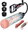 Penis-Pump-Sex-Toys-for-Men, Penis-Extension-Pennis-Extender,Upgrade Vacuum-Pene-Enlargement-Male Sex-Toy-Kit with Penis-Sleeve and Cock-Sleeve for Men Stronger Lasting Bigger