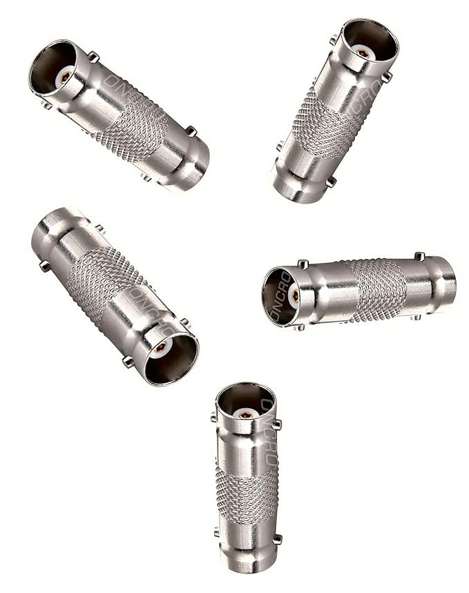 Buy ONCRO® Pack of 5, BNC Female Connector, BNC Female to Female