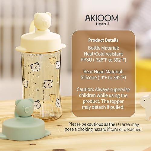 Miniatura 8 de Vaso para sorber prémium a prueba de derrames para bebés y niños pequeños menores de 18 meses, 9 onzas, PPSU, sin BPA, popote suave