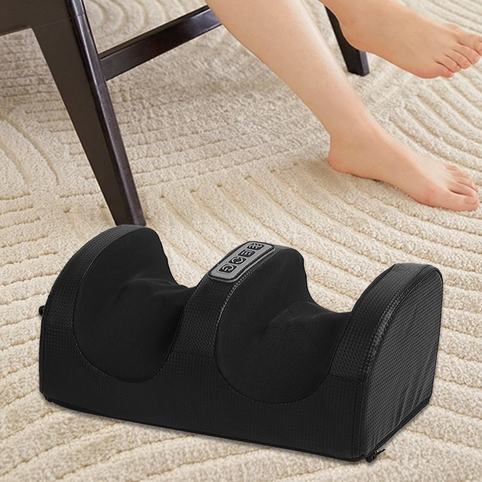 Masajeador de Pies Masajeador Eléctrico con Calor | Dispositivo Térmico Con Múltiples Modos De Relajación Para Hombre, Mujer y Papá, La Fascitis Plantar En Casa o Trabajo