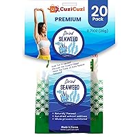 Vista 7 de Kit de ensalada coreana de algas marinas surtidas de 3.53 onzas, sirve 12 – Listo para comer, 8 algas marinas de primera calidad, fácil de preparar