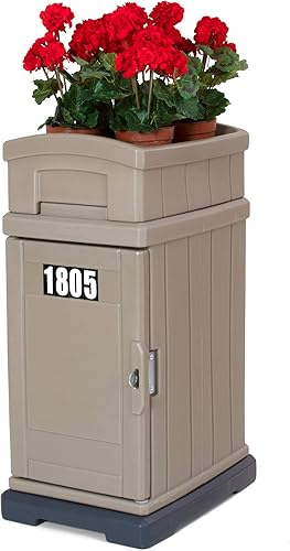 Miniatura 3 de Simplay3 Hide Away Caja de entrega y almacenamiento - Caja segura de entrega a domicilio para paquetes enviados a la casa 5 pies cúbicos, color