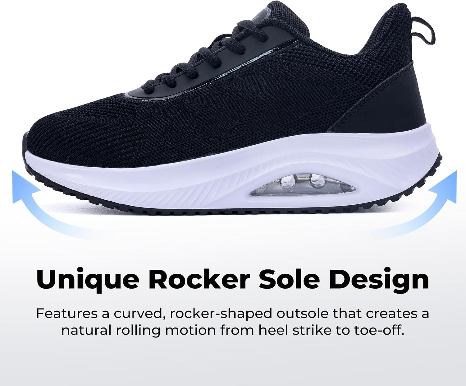 Women's Plantar Fasciitis Shoes Arch Support Orthotic Walking Sneakers image 5
