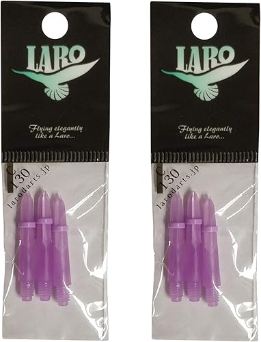 Miniatura 35 de Cañas de dardo de carbono – Bloqueadas y silenciosas (giratorias) – 9 tamaños – para dardos de punta suave y punta de acero – Ligeras, duraderas