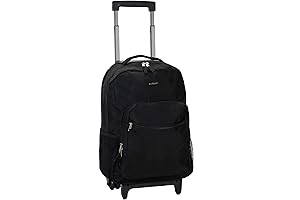 Double Handle Rolling Backpack