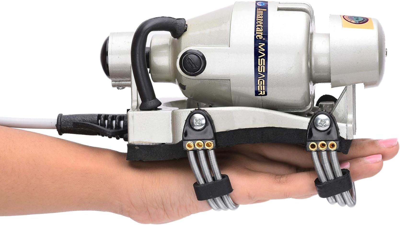 Electric Handheld Massager with Premium Feel (Moonlight Grey)