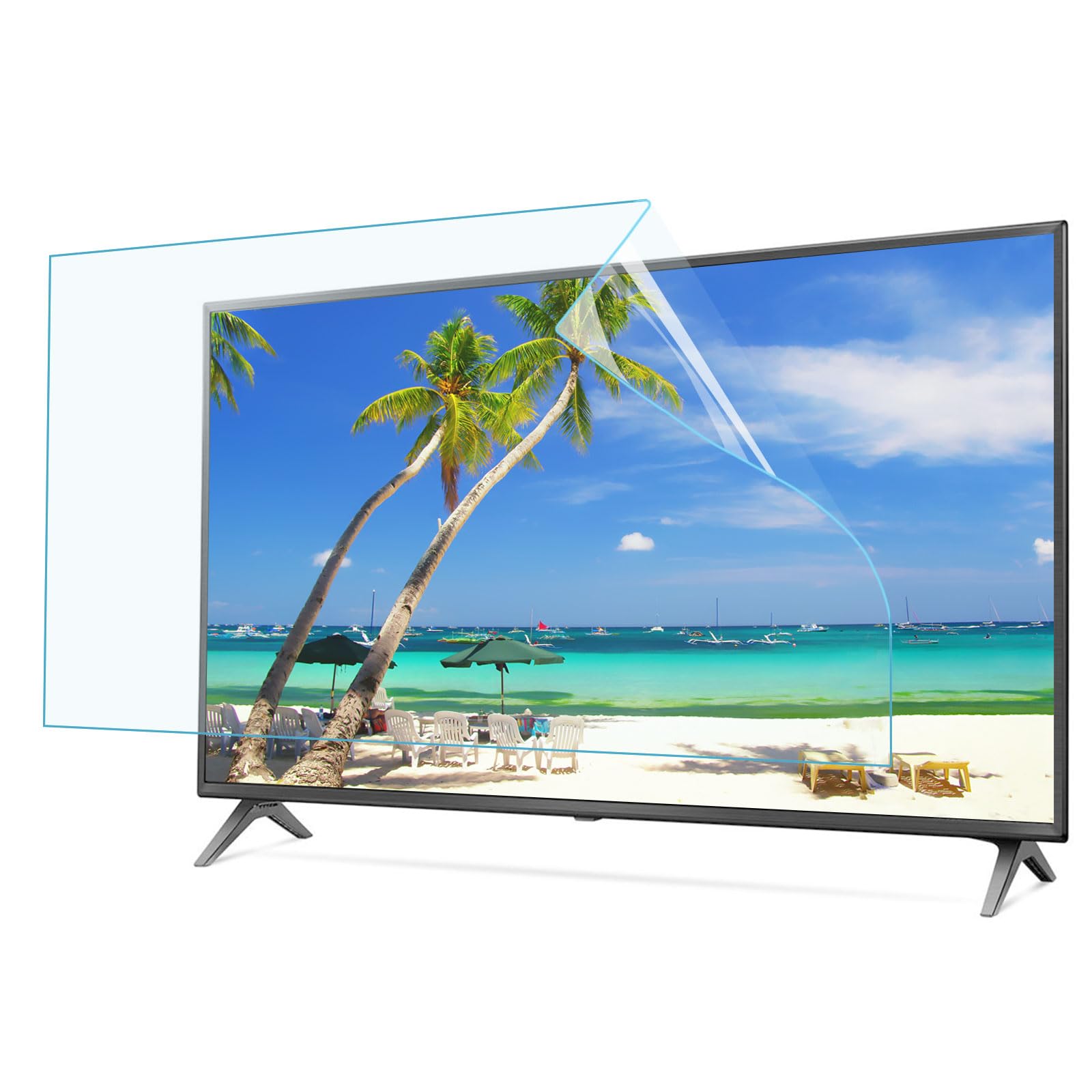 Protection anti éblouissement TV 86 pouces filtre anti lumière bleue UV
