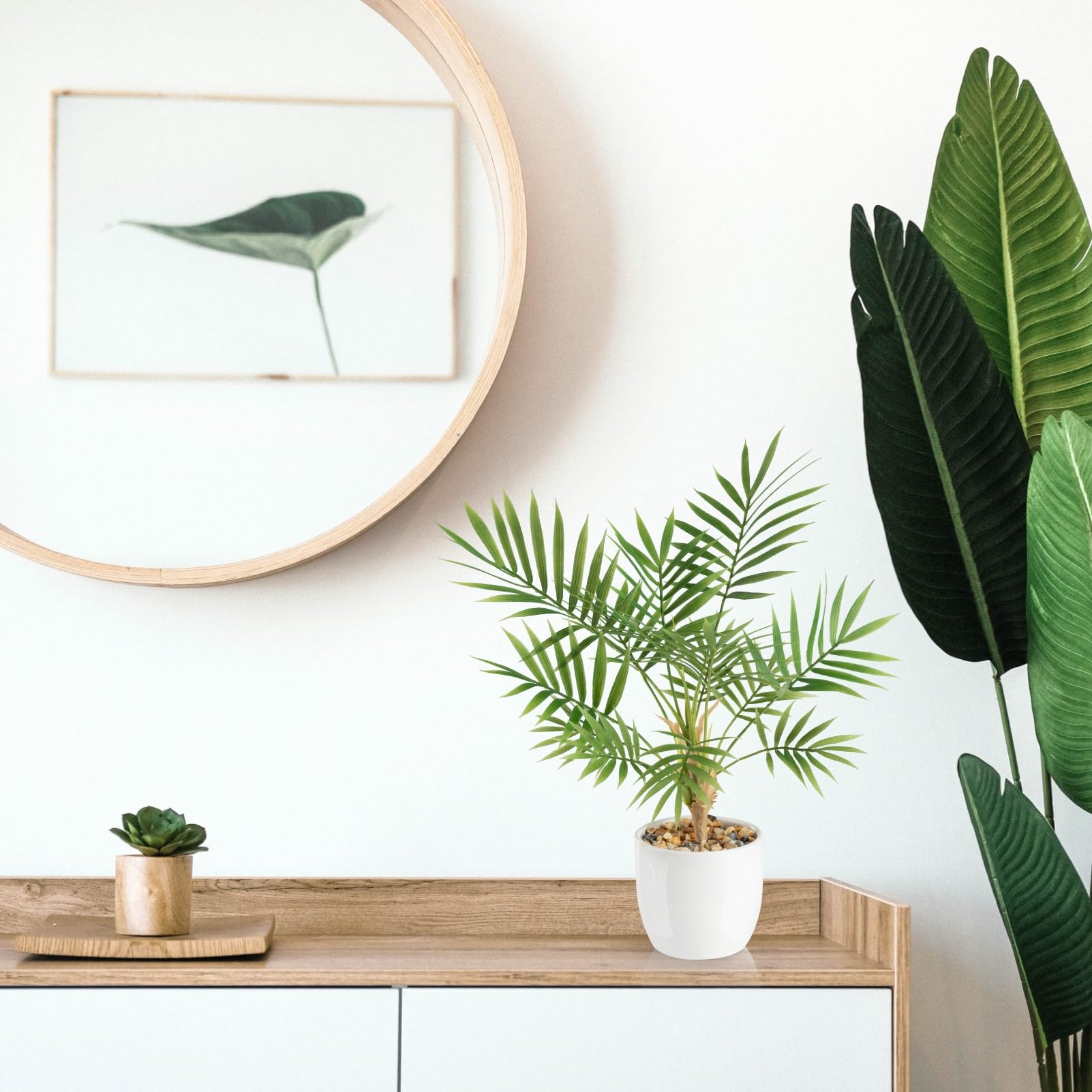 Amazon.de: PASCH Kunstpalme Areca (35cm) in weiem Keramiktopf:  Kunstpflanzen wie echt | Knstliche Pflanzen im Topf | Fake Plant | Palme  knstlich | Kunstblumen im Topf | Kleine knstliche Palme