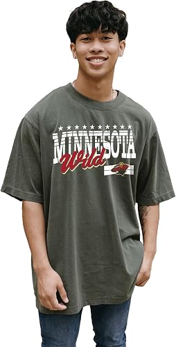 Blue 84 Minnesota Wild NHL Officially Licensed T-Shirt Throw