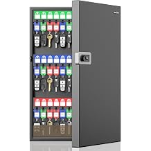 Uniclife Key Lock Box with Code, 72 Keys Capacity