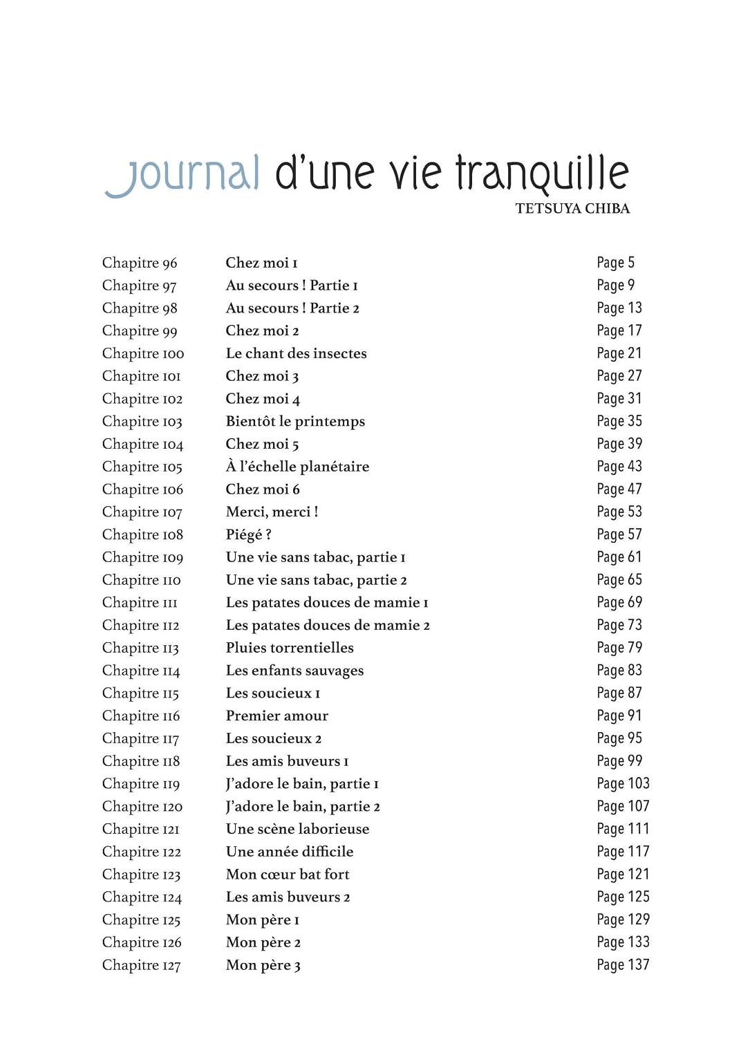 Journal d’une vie tranquille - Tome 4