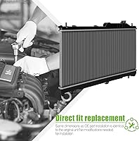 Vista 3 de SCITOO 13091 Radiador Fit 2008-2014 para Subaru para Impreza 2.5L