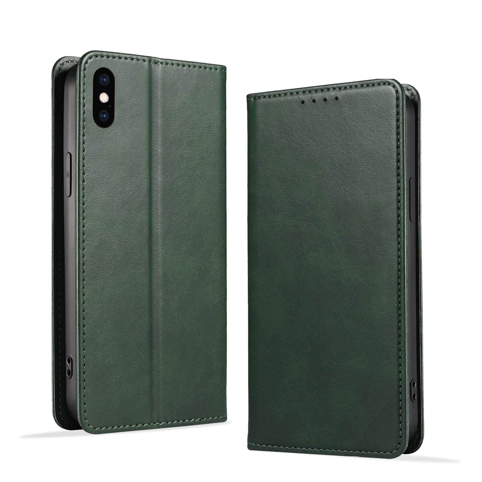 Amazon.co.jp: KWATUNG iphone x xs 用 ケース 手帳型 PUレザー iphone