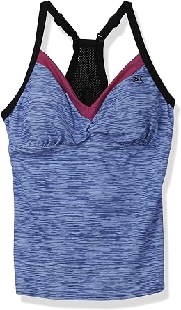 Zero Xposur Womens Spaced Mesh Back Tankini