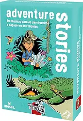 Galápagos, Histórias Intrépidas (Adventure Stories), Jogo de Enigmas para Amigos, + de 2 jogadores, 15 minutos por partida