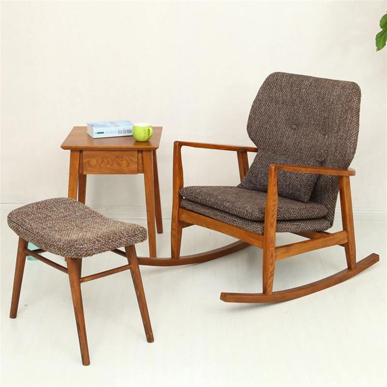 Rocking Chair,Rocking Chair Recliner Nordic Leisure Lazy Couch Chair Outdoor Balcony Rocking Chair Sofa (Size : A) ()