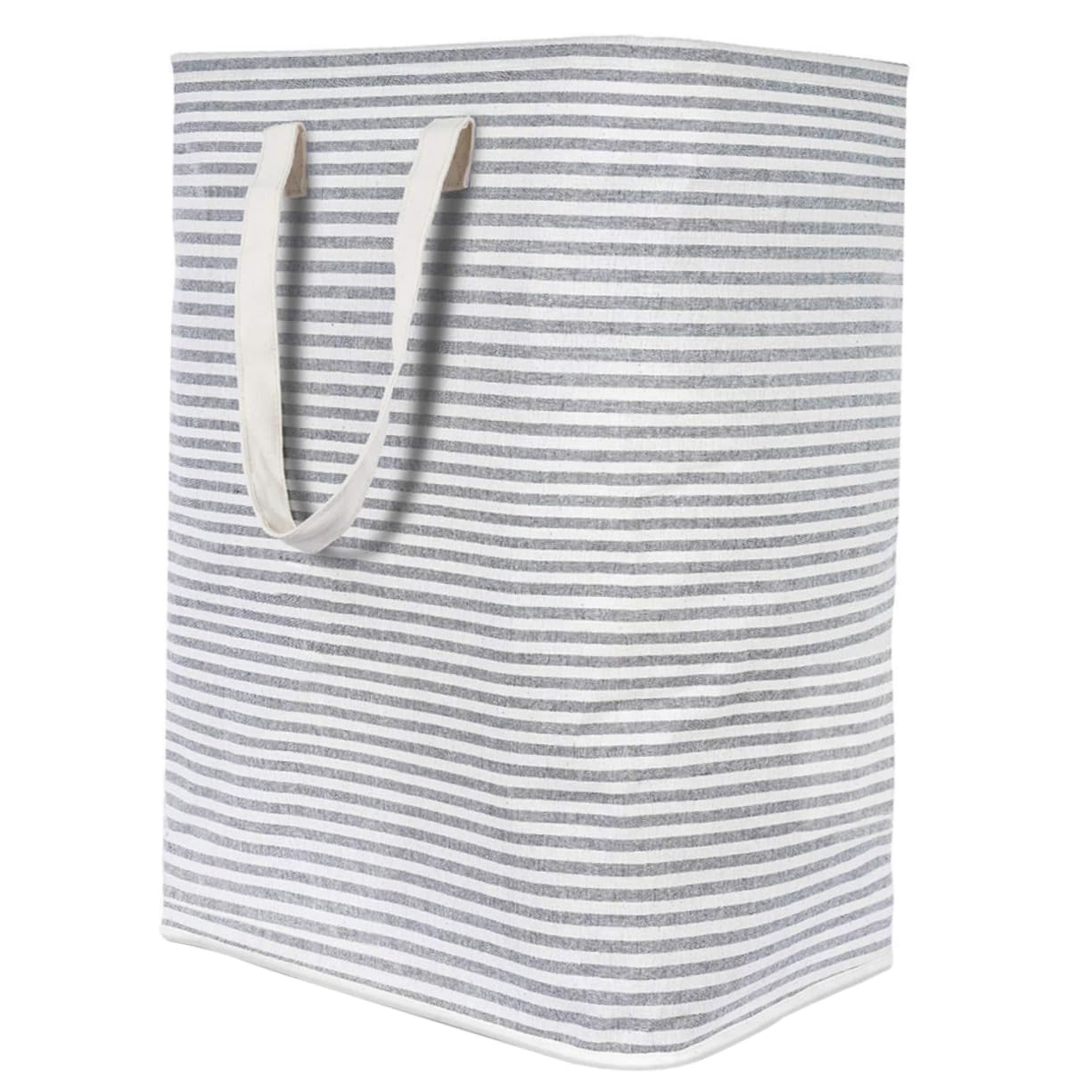 Panier à linge avec poignées en tissu robuste pour un rangement durable de votre linge de maison