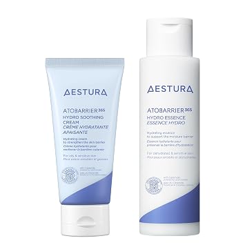 AESTURA ATOBARRIER365 Hydro Soothing Water Cream + Hydro Essence