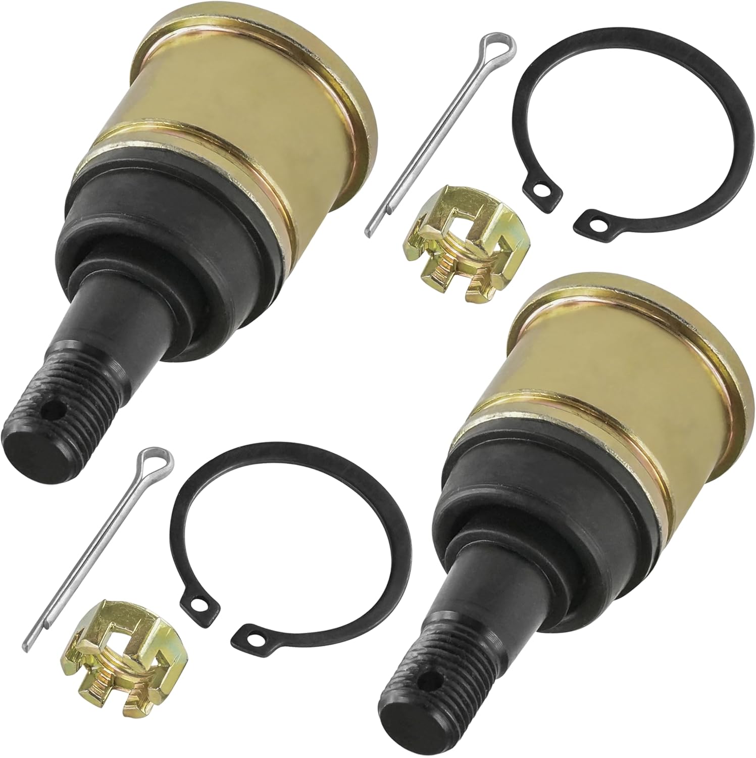 Caltric Set of 2 Ball Joints Compatible With Yamaha Bear Tracker 250 2Wd Yfm250X 1999-2004