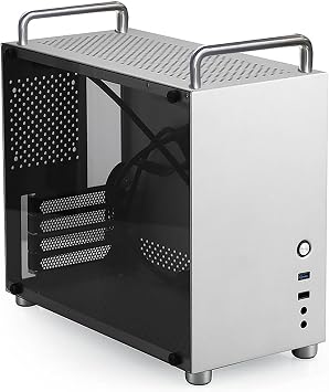 Middle Case, Middle Tower, PC Case, Chassis with Handle, ATX Power Supply, Aluminum Alloy, Good Heat Dissipation, Dust Proof, Easy Wiring