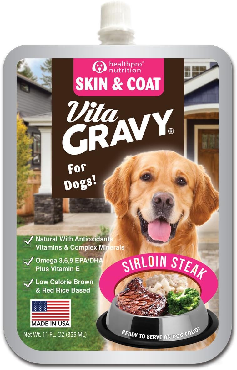 VitaGravy Skin & Coat Meal Toppers for Dogs Nutrient