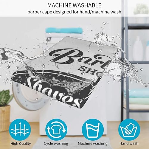 Miniatura 7 de YETTA YANG Peluquero peluquero peluquero cubierta de corte de pelo peluquería cabo tienda accesorios estilo paño corte kit