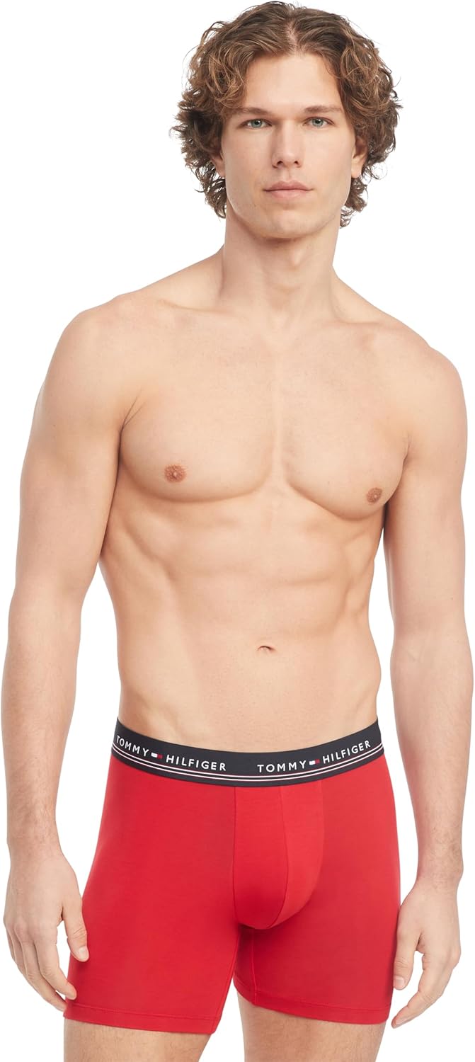 Tommy Hilfiger Men's Modal 3-Pack Boxer Brief - Image 4