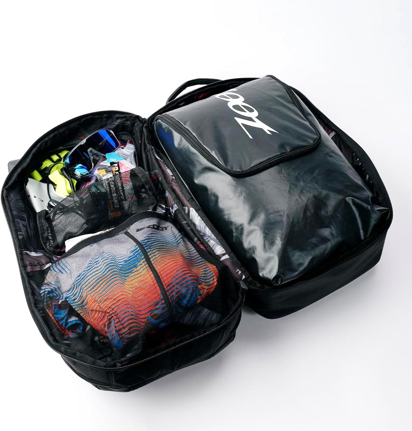 Zoot Ultra Tri Bag, Triathlon Transition Backpack with Wet Storage for Men & Women Athletes, Race Day, Travel & Train, Black - Image 7