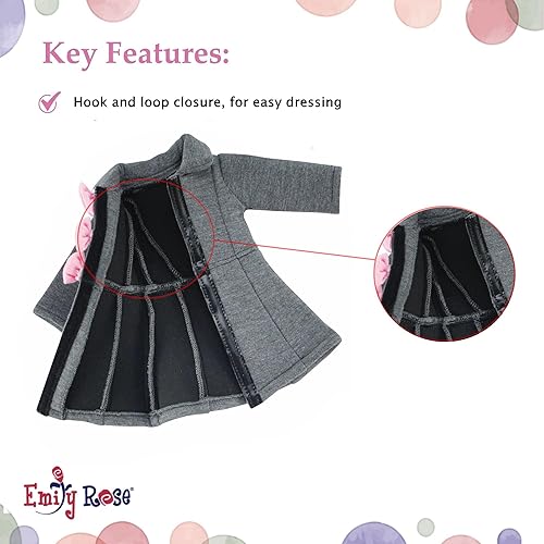 Miniatura 8 de Emily Rose Muñeca Girl Scout Daisy de 14 pulgadas, juego de 5 piezas, con licencia oficial de Girl Scouts de los Estados Unidos, marca